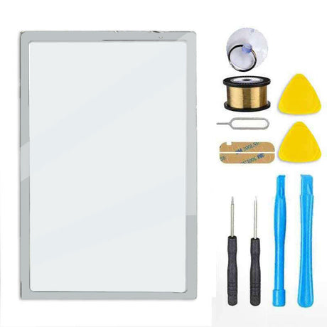 Samsung Galaxy Tab A7 T500 T505 Glass Screen Replacement Repair Kit 10.4" 2020 - White