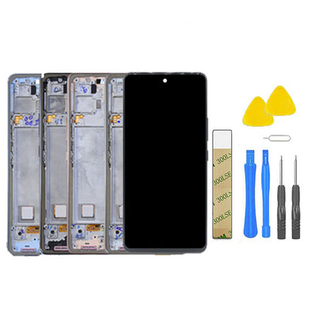 Samsung Galaxy A53 5G Screen Replacement Glass LCD + Digitizer  + FRAME Premium Repair Kit SM-A536 - For All Phone Colors