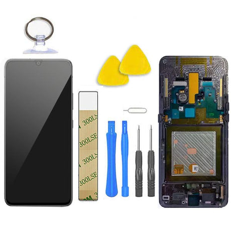 Samsung Galaxy A90 5G Screen Replacement LCD FRAME Repair Kit SM-A908 2019 - For All Phone Colors