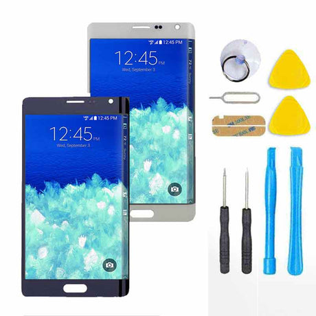 Samsung Galaxy Note Edge Screen Replacement + LCD + Touch Digitizer Premium Repair Kit  - Black or White