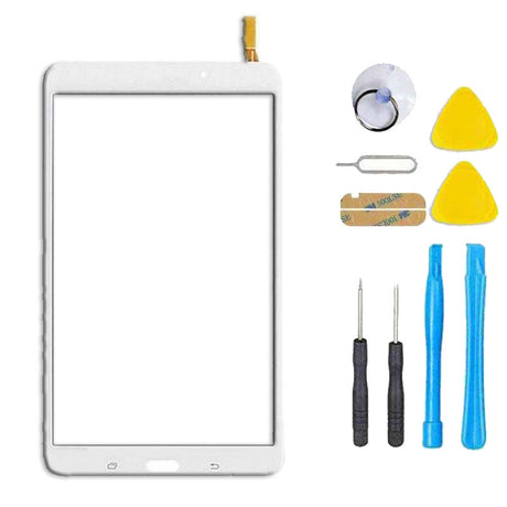 Samsung Galaxy Tab 4 Tab T337 T330 Screen Replacement + Touch Digitizer Replacement Repair Kit  - White