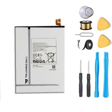 Samsung Galaxy Tab S2 8.0 (T710 T715 T713 T719) Battery Replacement Repair Kit with Flex Cable EB-BT710ABA EB-BT710ABE