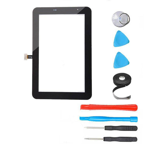 Samsung Galaxy Tab 2 (7") Glass Screen Replacement Digitizer Replacement Repair Kit P3100 | P3110 | P3113 (No Speaker Hole)