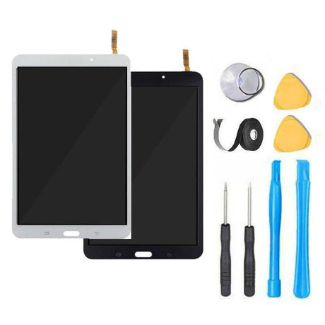 Samsung Galaxy Tab 4 (8") Screen Replacement + Touch Digitizer Replacement Repair Kit T337 SM-T337V SM-T337A SM-T330NU - Black or White