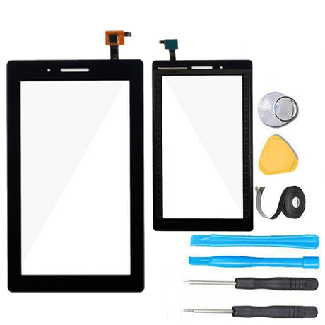 Lenovo Tab 3 7" Glass Screen Replacement + Touch Digitizer Replacement Premium Repair Kit  TB3-710F - Black