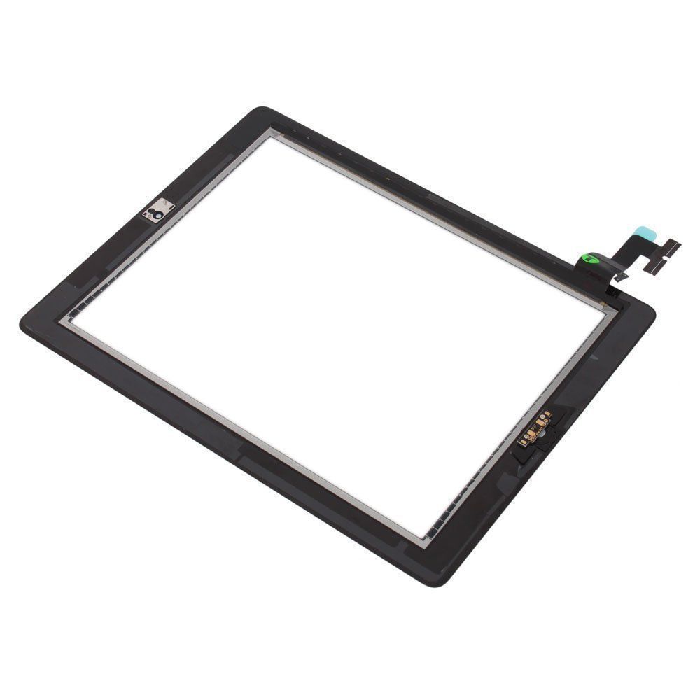 iPad 2 Glass Screen Digitizer Replacement Premium Repair Kit A1395, A1396, A1397 Black
