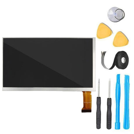 Dragon Touch Y88X Plus 7.0" Glass Screen Replacement + LCD + Glass Touch Digitizer Premium Repair Kit - Black