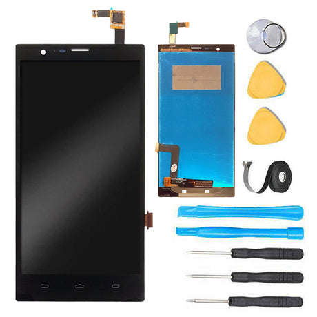 ZTE Lever LTE Screen Replacement LCD Digitizer Assembly Premium Repair Kit Z936L - Black