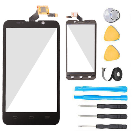 ZTE Majesty Glass Screen Replacement + Touch Digitizer Premium Repair Kit Z796C - Black