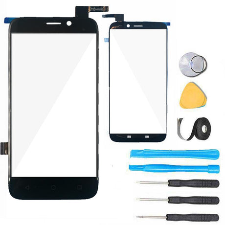 ZTE Overture 3 Glass Screen Replacement + Touch Digitizer Premium Repair Kit Z851 Z851M -  Black