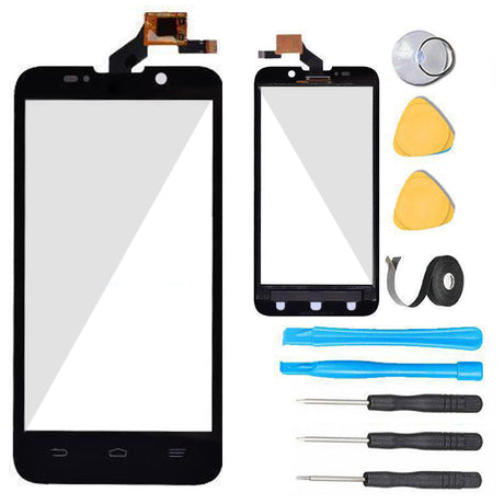 ZTE Rapido LTE Glass Screen Replacement + Touch Digitizer Replacement Premium Repair Kit Z932L- Black